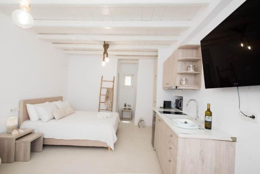 Apartment Romantic Mykonian Oasis With Jacuzzi & Sea View Houlakia (Mykonos)